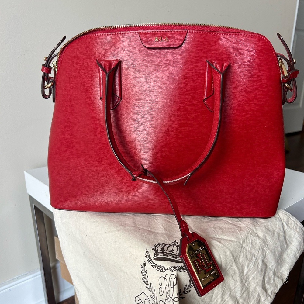 Ralph Lauren Shopper Tote Bag with hangtag; original dust bag